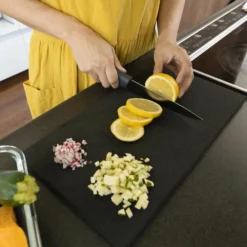 Parker Asahi Cookin' Cut Synthetic Rubber Antibacterial Cutting Board Black 12 Parker Asahi Cookin' Cut Synthetic Rubber Antibacterial Cutting Board Black -GLOBALKITCHEN JAPAN Sales ParkerAsahiCookin CutSyntheticRubberAntibacterialCuttingBoardBlack 5