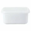 RISU Polyethylene Rectangle Sealed Container White 2 RISU Polyethylene Rectangle Sealed Container White -GLOBALKITCHEN JAPAN Sales RISUPolyethyleneRectangleSealedContainerWhiteS 2 1