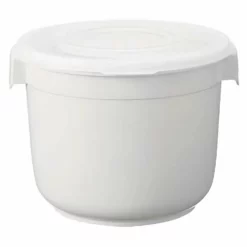Shinkigosei Polypropylene Nukazuke Pickle Storage Container Beige