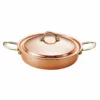 Shinkoukinzoku Play Cooking Pure Copper Casserole -GLOBALKITCHEN JAPAN Sales ShinkoukinzokuPlayCookingPureCopperCasserolePL 1702