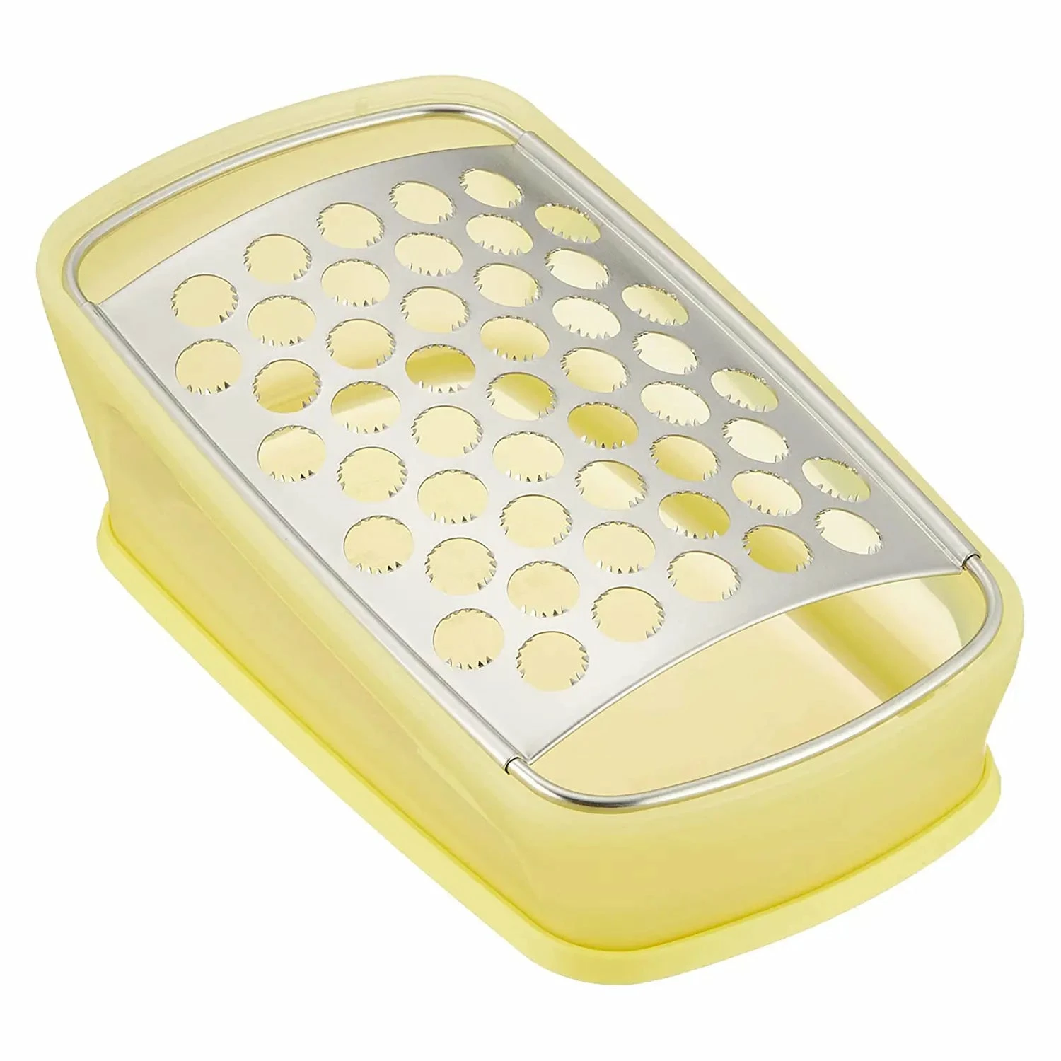 Shinkousha Stainless Steel Grater With Container 3 Shinkousha Stainless Steel Grater With Container