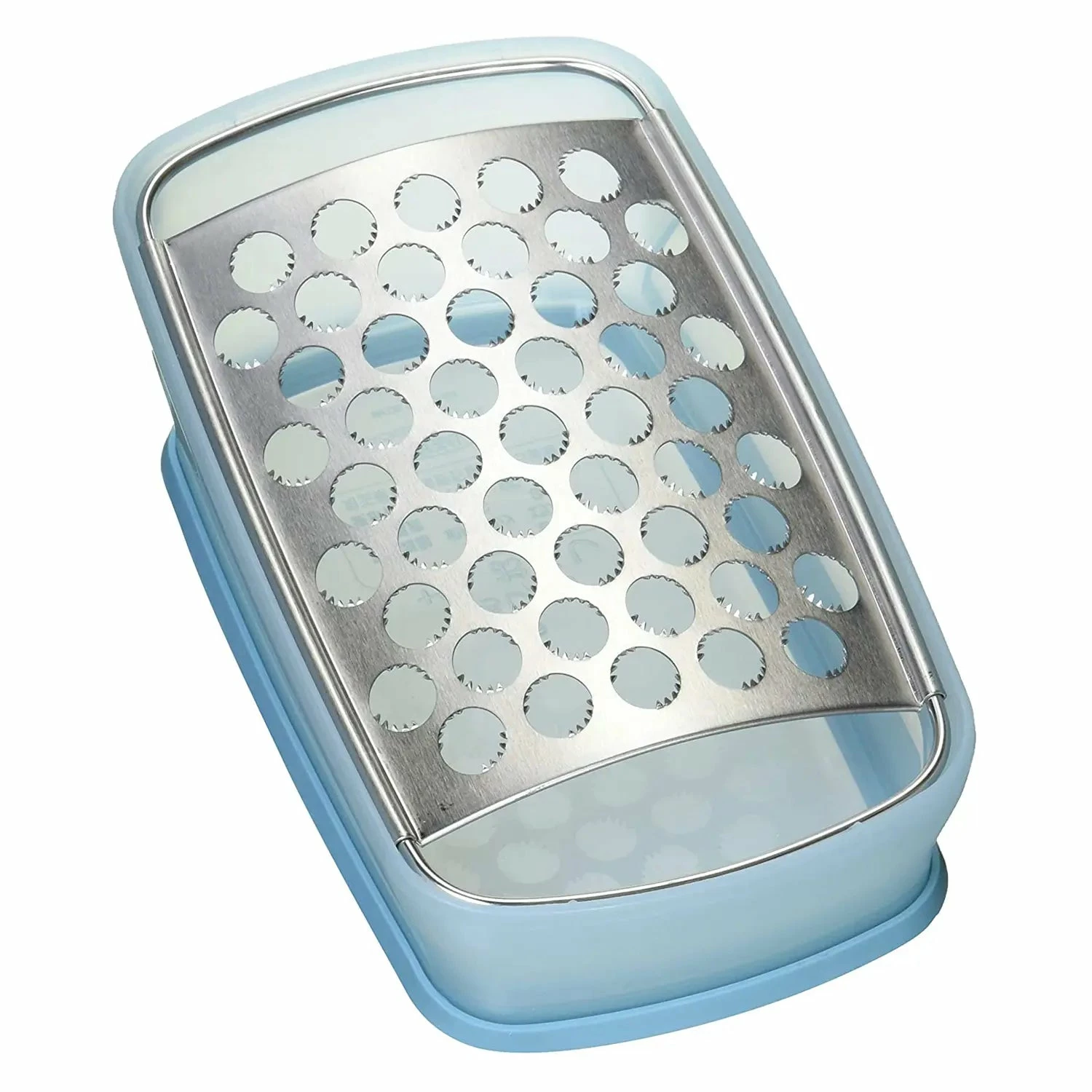 Shinkousha Stainless Steel Grater With Container 4 Shinkousha Stainless Steel Grater With Container - Image 2