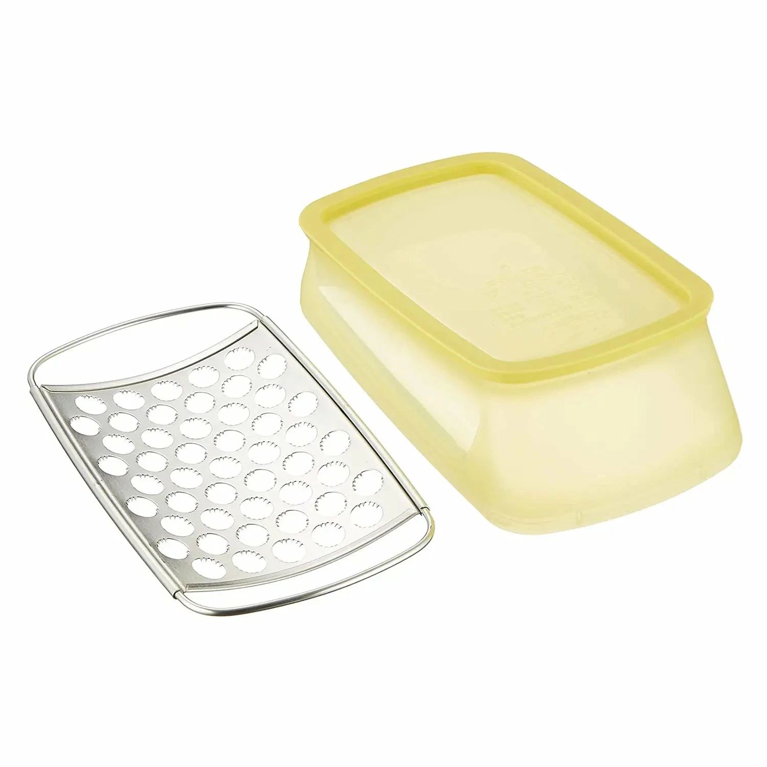 Shinkousha Stainless Steel Grater With Container 5 Shinkousha Stainless Steel Grater With Container - Image 3