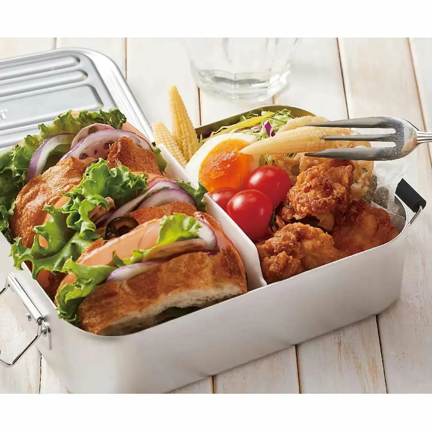 Skater Aluminum Bento Lunch Box 5 Skater Aluminum Bento Lunch Box - Image 3