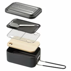 Skater Aluminum Deep Mess Tin -GLOBALKITCHEN JAPAN Sales SkaterAluminumDeepMessTin57210 4 AFTM8HS 3