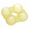 Skater Silicone Ice Tray Ball Yellow -GLOBALKITCHEN JAPAN Sales SkaterSiliconeIceTrayBallYellow 1