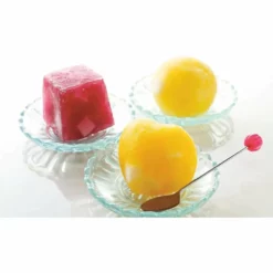 Skater Silicone Ice Tray Ball Yellow -GLOBALKITCHEN JAPAN Sales SkaterSiliconeIceTrayBallYellow 3