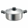 Sori Yanagi 3-Ply Stainless Steel Induction Casserole 22cm -GLOBALKITCHEN JAPAN Sales SoriYanagi3 PlyStainlessSteelInductionCasserole22cm