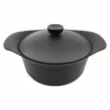 Sori Yanagi Cast Iron Induction Deep Casserole 22cm With Lid & Fork 1 Sori Yanagi Cast Iron Induction Deep Casserole 22cm With Lid & Fork -GLOBALKITCHEN JAPAN Sales SoriYanagiCastIronInductionDeepCasserole22cmwithLid Fork 1