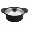 Sori Yanagi Cast Iron Induction Deep Casserole 22cm With Stainless Steel Lid 1 Sori Yanagi Cast Iron Induction Deep Casserole 22cm With Stainless Steel Lid -GLOBALKITCHEN JAPAN Sales SoriYanagiCastIronInductionDeepCasserole22cmwithStainlessSteelLid 1