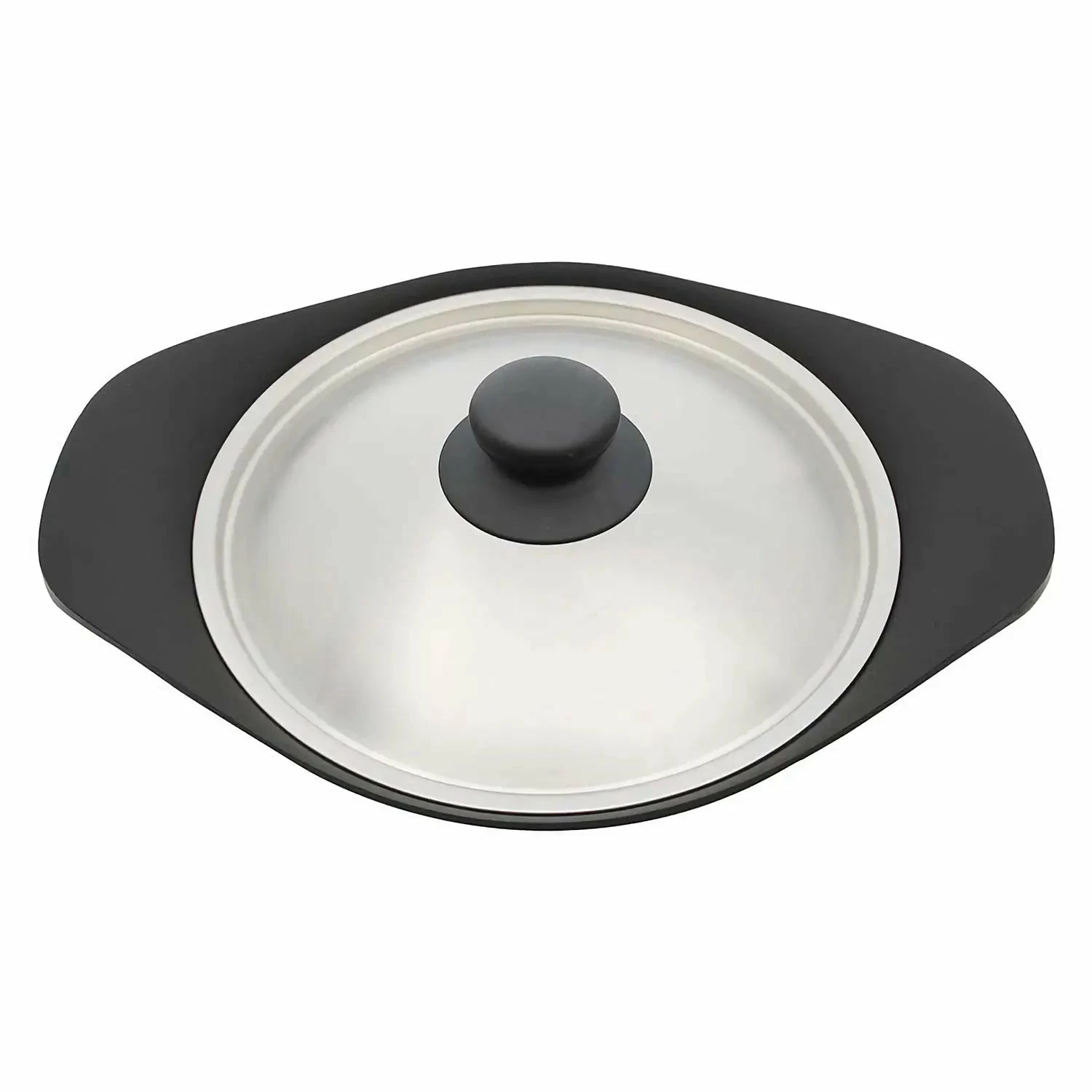 Sori Yanagi Cast Iron Induction Grill Pan 22cm With Stainless Steel Lid 3 Sori Yanagi Cast Iron Induction Grill Pan 22cm With Stainless Steel Lid