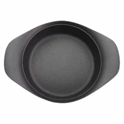 Sori Yanagi Cast Iron Induction Oil Pan Griddle 22cm With Lid & Fork -GLOBALKITCHEN JAPAN Sales SoriYanagiCastIronInductionOilPanGriddle22cmwithLid Fork 4