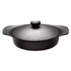 Sori Yanagi Cast Iron Induction Shallow Casserole 22cm With Lid & Fork 2 Sori Yanagi Cast Iron Induction Shallow Casserole 22cm With Lid & Fork -GLOBALKITCHEN JAPAN Sales SoriYanagiCastIronInductionShallowCasserole22cmwithLid Fork 1