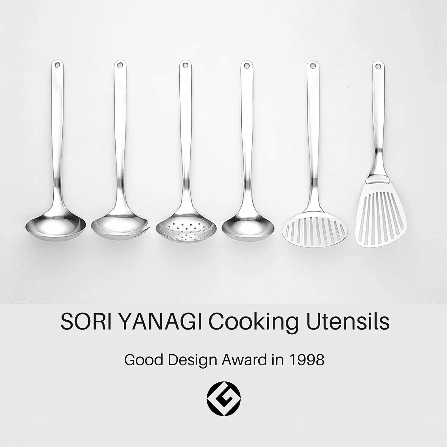 Sori Yanagi Stainless Steel Ladle 4 Sori Yanagi Stainless Steel Ladle - Image 2