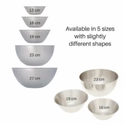 Sori Yanagi Stainless Steel Mixing Bowl 26 Sori Yanagi Stainless Steel Mixing Bowl -GLOBALKITCHEN JAPAN Sales SoriYanagiStainlessSteelMixingBowl 10