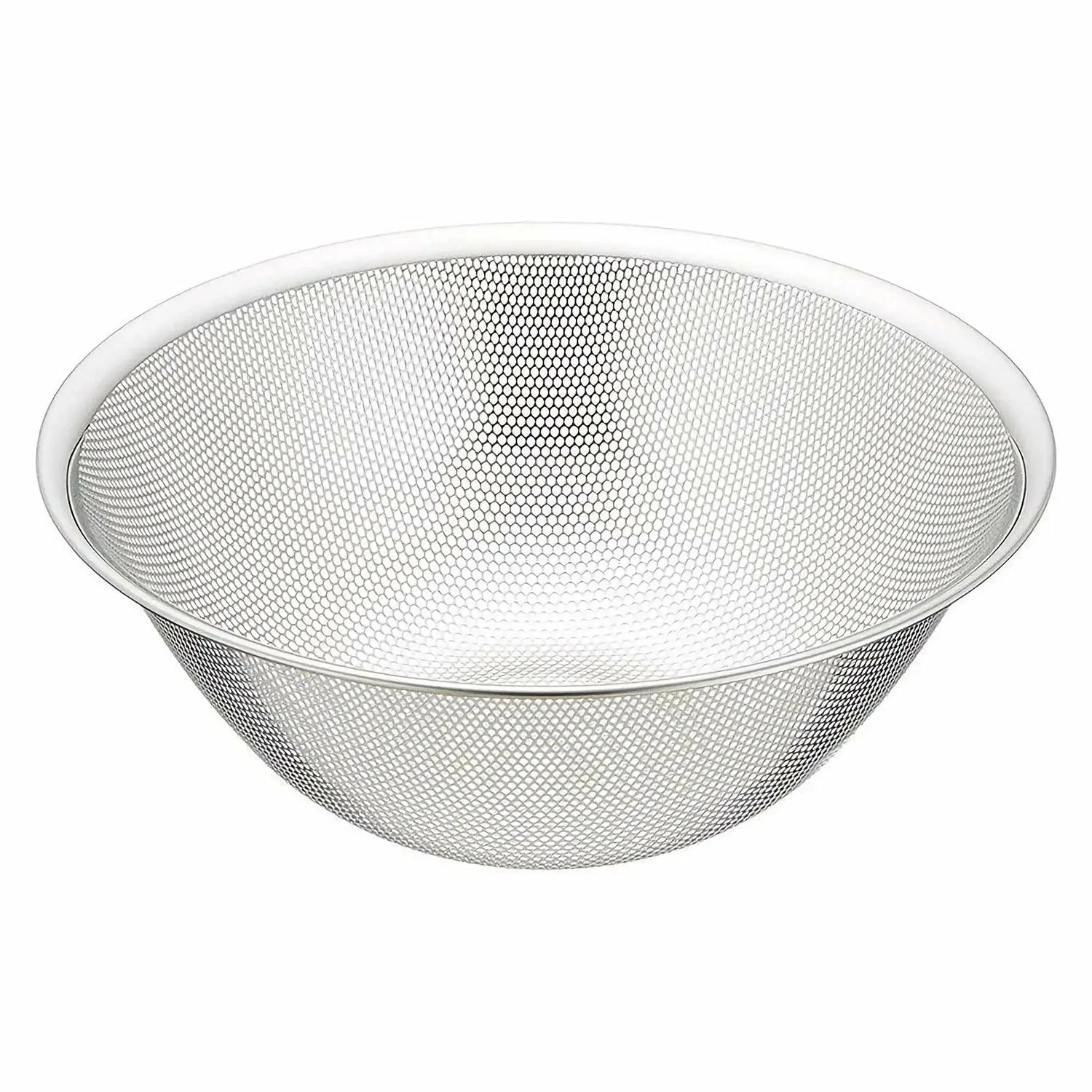 Sori Yanagi Stainless Steel Perforated Colander 3 Sori Yanagi Stainless Steel Perforated Colander