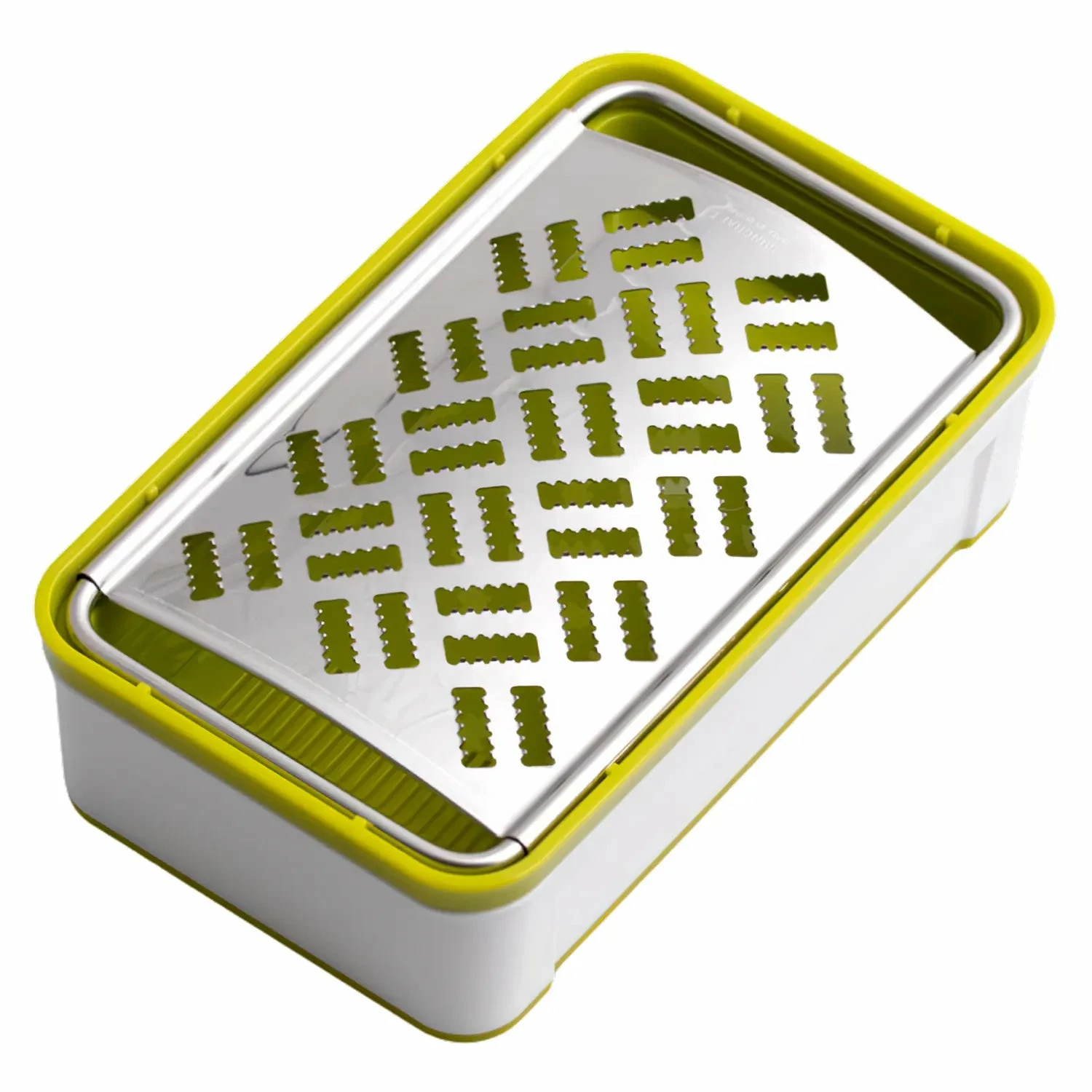 SUNCRAFT Stainless Steel Grater With Container 3 SUNCRAFT Stainless Steel Grater With Container