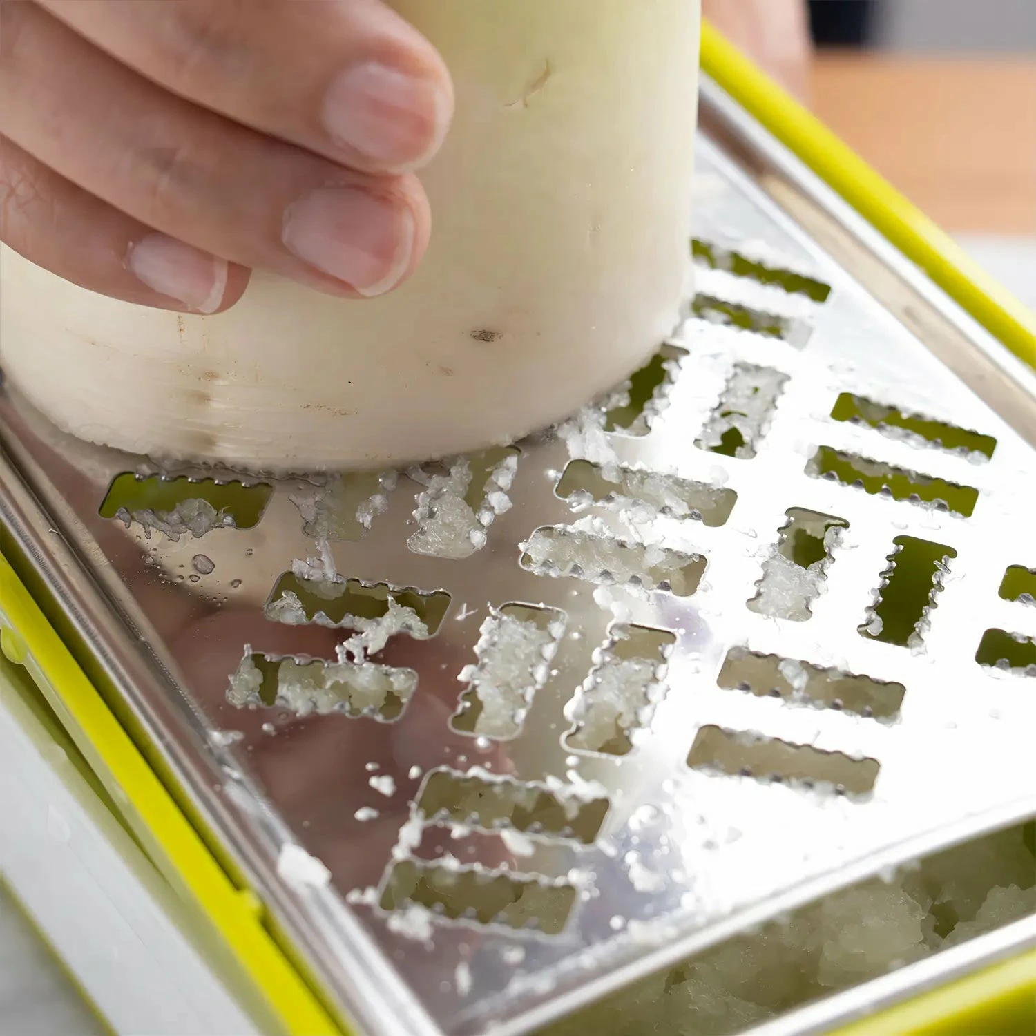 SUNCRAFT Stainless Steel Grater With Container 7 SUNCRAFT Stainless Steel Grater With Container - Image 5