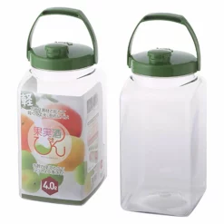 TAKEYA Polyethylene Terephthalate Square Fruit Liquor Bottle 12 TAKEYA Polyethylene Terephthalate Square Fruit Liquor Bottle -GLOBALKITCHEN JAPAN Sales TAKEYAPolyethyleneTerephthalateSquareFruitLiquorBottle524653 4