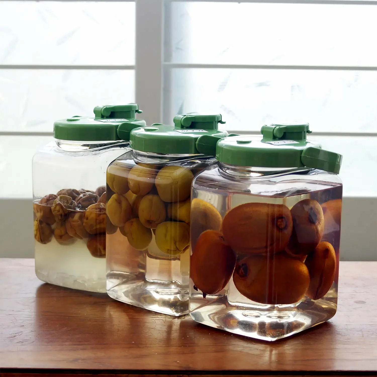 TAKEYA Polyethylene Terephthalate Square Fruit Liquor Bottle 8 TAKEYA Polyethylene Terephthalate Square Fruit Liquor Bottle - Image 6