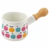 Yutaka Horo Plune Enameled Petit Milk Pan Apple 2 Yutaka Horo Plune Enameled Petit Milk Pan Apple -GLOBALKITCHEN JAPAN Sales TYJ 726