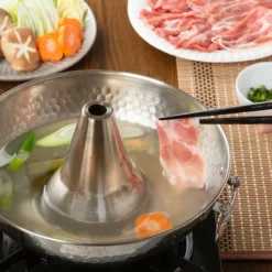 Takekoshi Stainless Steel Shabu Shabu Hot Pot Kiko -GLOBALKITCHEN JAPAN Sales TakekoshiStainlessSteelShabuShabuHotPotKiko 2