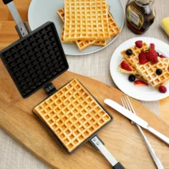 Tamaki Die-Cast Aluminum Waffle Iron -GLOBALKITCHEN JAPAN Sales TamakiDie CastAluminumWaffleIron 6
