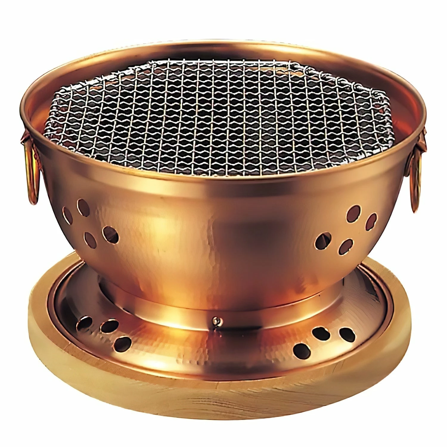 Teruhime Copper Charcoal Konro Grill 3 Teruhime Copper Charcoal Konro Grill