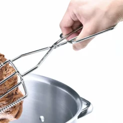 Three Snow Stainless Steel Ramen Chashu Pork Coiled Tongs 7 Three Snow Stainless Steel Ramen Chashu Pork Coiled Tongs -GLOBALKITCHEN JAPAN Sales ThreeSnowStainlessSteelRamenChashuPorkCoiledTongs 3