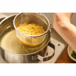 Three Snow Stainless Steel Ramen Tebo Noodle Strainer For Household Use -GLOBALKITCHEN JAPAN Sales ThreeSnowStainlessSteelRamenTeboNoodleStrainerforHouseholdUse 3