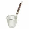 Three Snow Stainless Steel Udon Tebo Noodle Strainer With Wooden Handle 2 Three Snow Stainless Steel Udon Tebo Noodle Strainer With Wooden Handle -GLOBALKITCHEN JAPAN Sales ThreeSnowStainlessSteelUdonTeboNoodleStrainerwithWoodenHandle