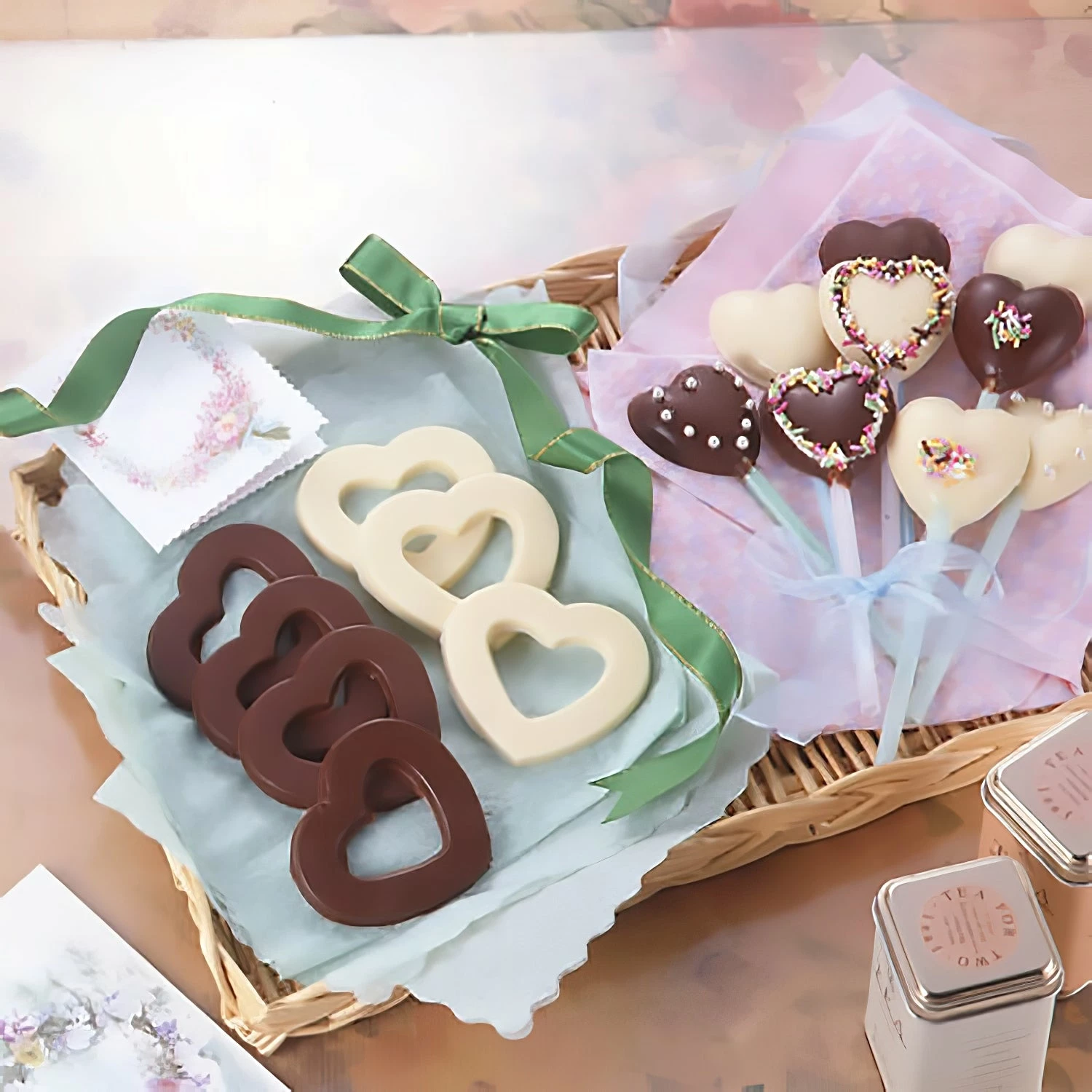 TIGERCROWN Polystyrene Heart Lolly Chocolate Mold 5 TIGERCROWN Polystyrene Heart Lolly Chocolate Mold - Image 3