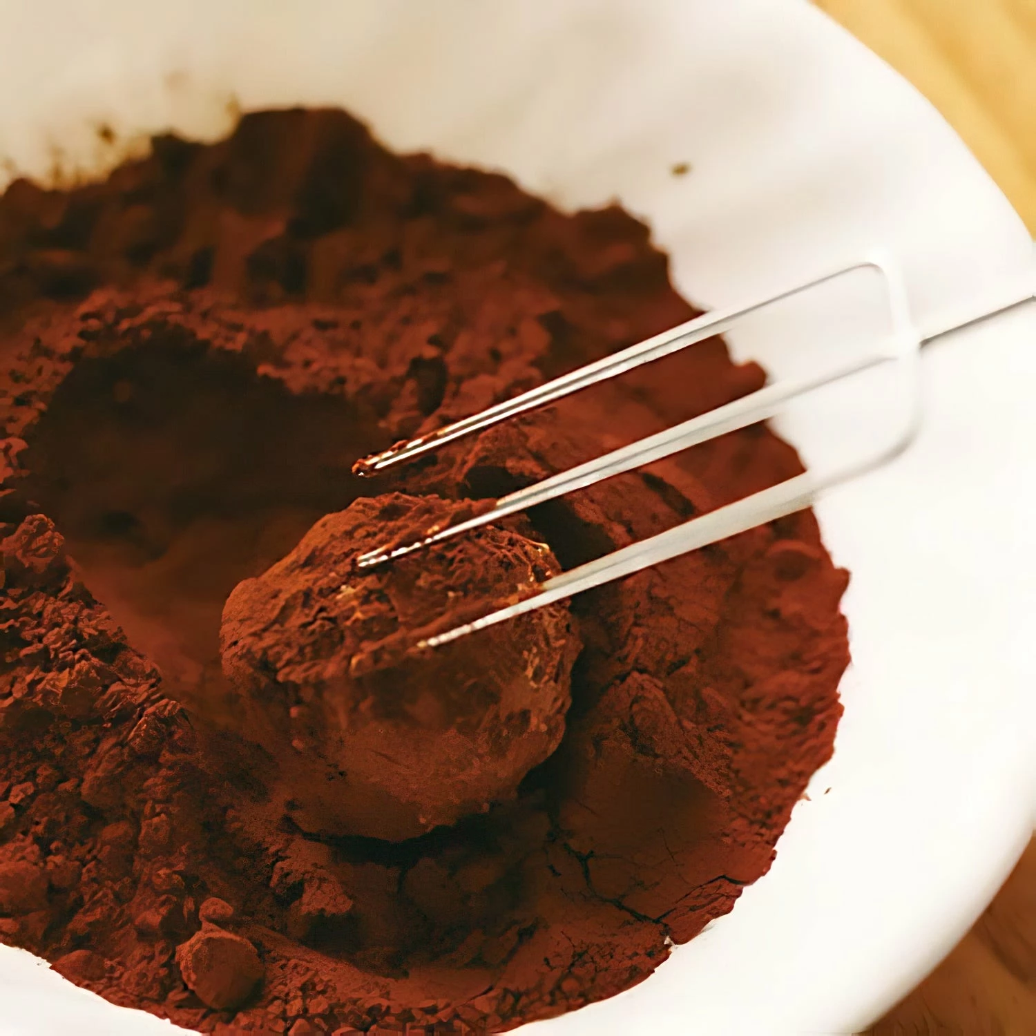 TIGERCROWN Steel Chrome Plating Three-Pronged Chocolate Dipping Fork 6 TIGERCROWN Steel Chrome Plating Three-Pronged Chocolate Dipping Fork - Image 4