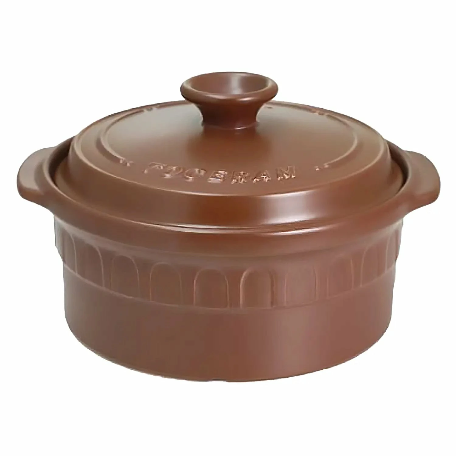Toceram Heat-Resistant Ceramic Casserole Pot 3 Toceram Heat-Resistant Ceramic Casserole Pot