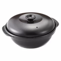 Toceram Heat-Resistant Ceramic Casserole Pot With Steamer Insert