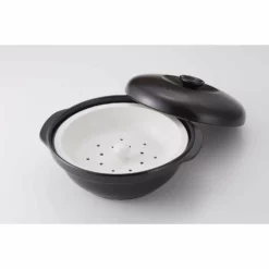 Front Page -GLOBALKITCHEN JAPAN Sales ToceramHeat ResistantCeramicCasserolePotwithSteamerInsert 2
