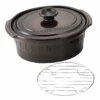 Toceram Heat-Resistant Ceramic Oval Casserole Pot -GLOBALKITCHEN JAPAN Sales ToceramHeat ResistantCeramicOvalCasserolePot 1