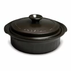 Toceram Heat-Resistant Ceramic Shallow Casserole Pot