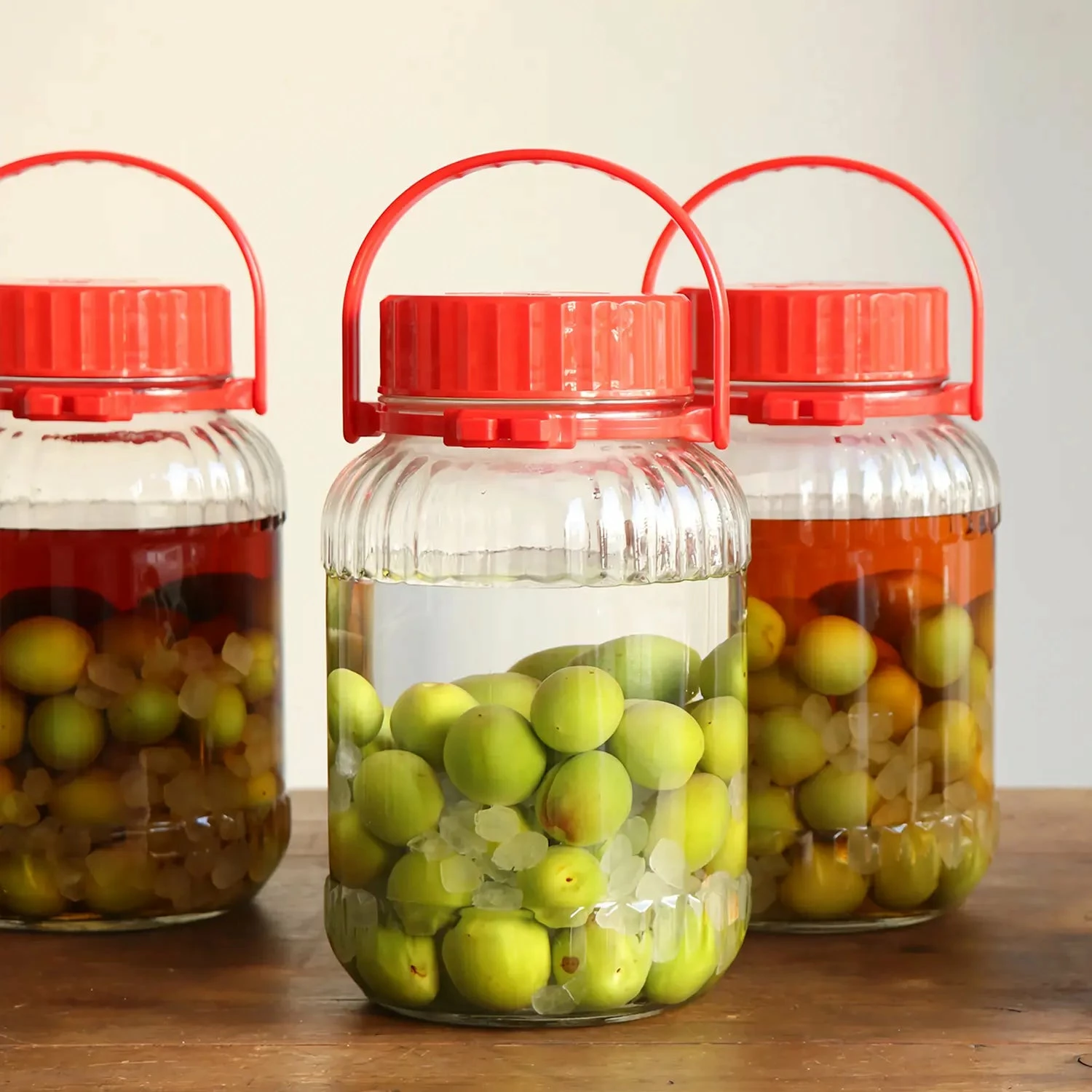 Toyo-Sasaki Glass Soda-Lime Glass Fruit Liquor Bottle 10 Toyo-Sasaki Glass Soda-Lime Glass Fruit Liquor Bottle - Image 8