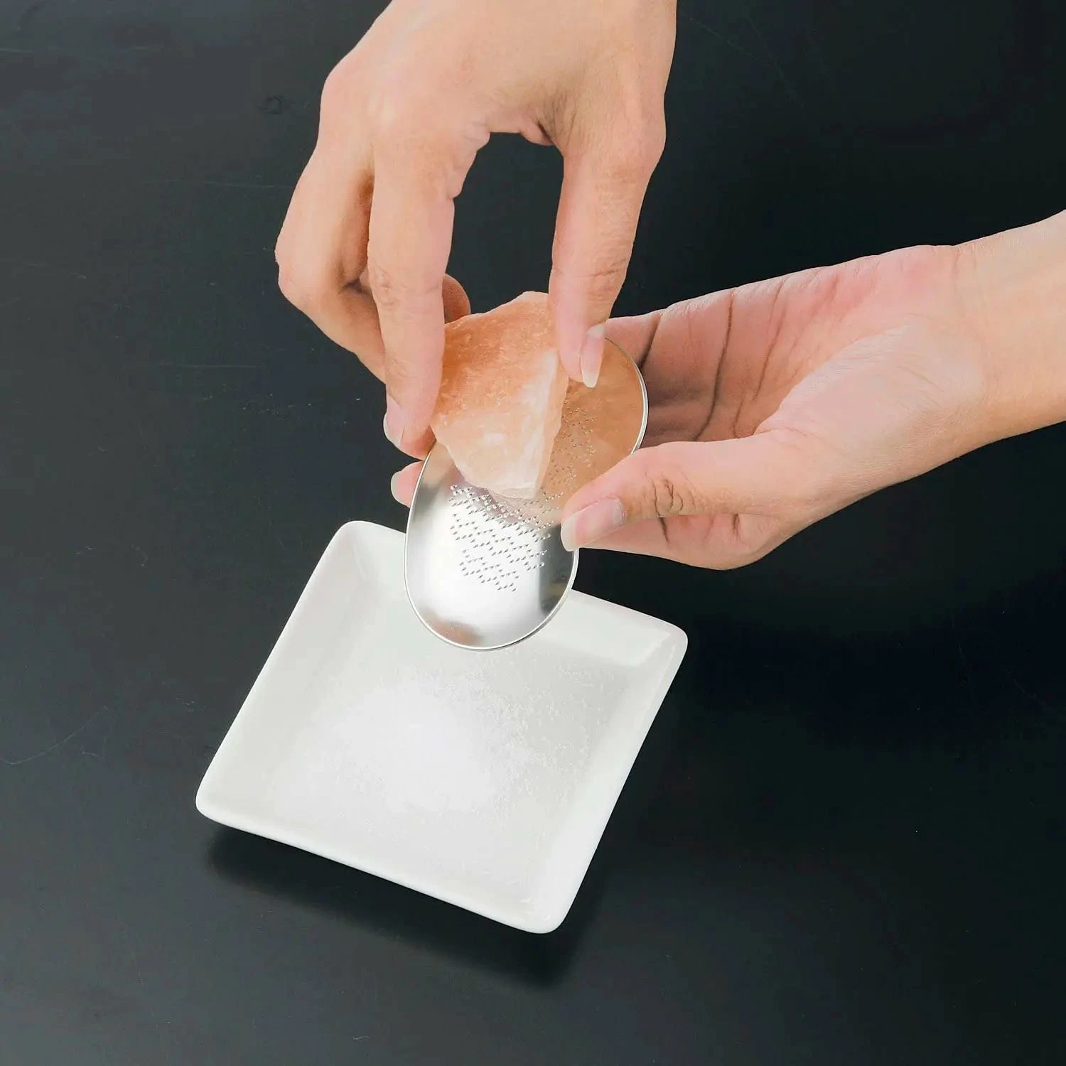 Tsuboe Stainless Steel Rock Salt Grater 4 Tsuboe Stainless Steel Rock Salt Grater - Image 2