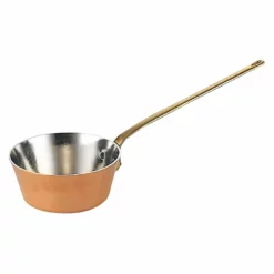 Wadasuke Copper Taper Mini Saucepan With Long Handle