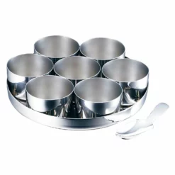 Wadasuke Stainless Steel Condiment Cups For Curry