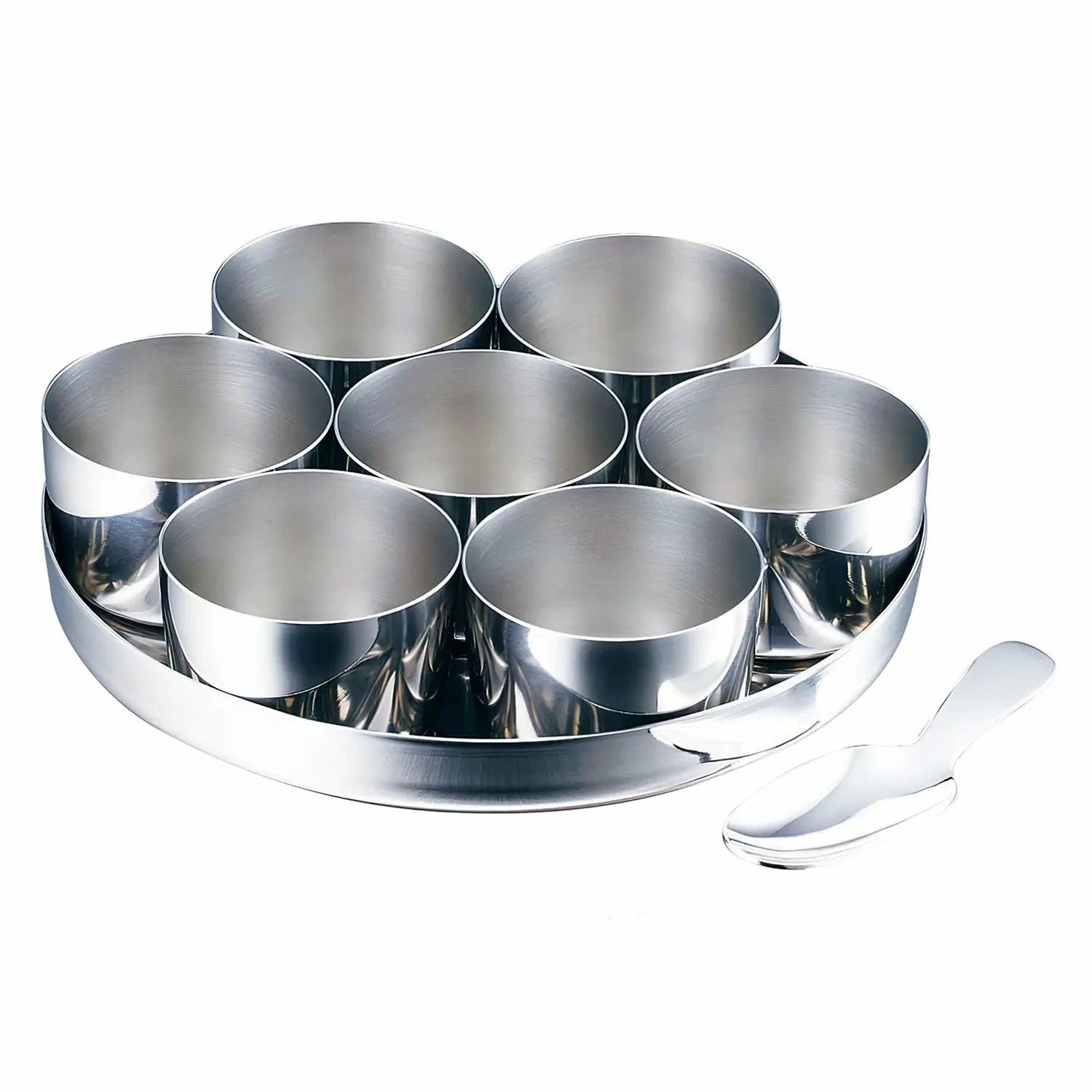 Wadasuke Stainless Steel Condiment Cups For Curry 3 Wadasuke Stainless Steel Condiment Cups For Curry