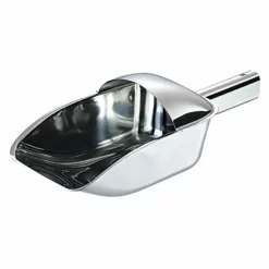 Wadasuke Stainless Steel Ice Scoop With Anti-spill Guard