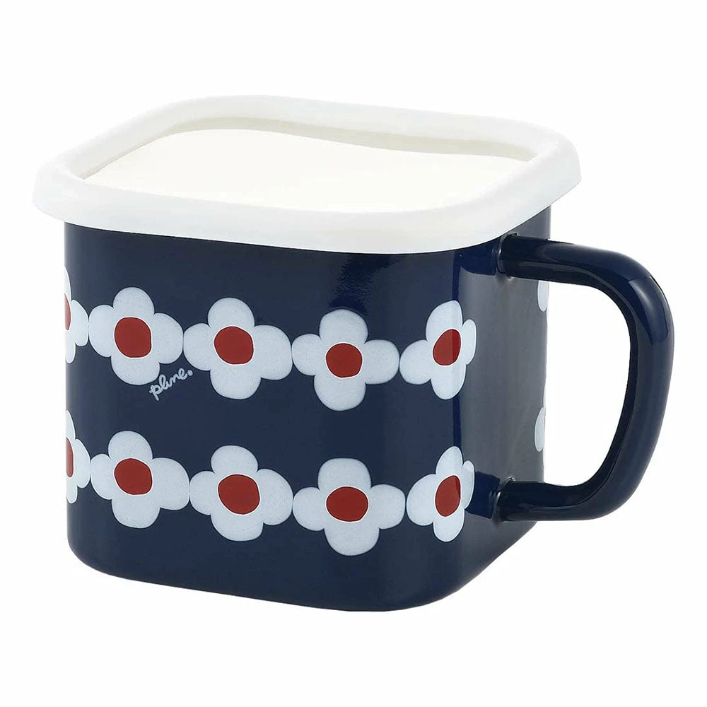 Yutaka Horo Enameled Multi Square Pot OHANA 3 Yutaka Horo Enameled Multi Square Pot OHANA