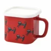 Yutaka Horo Enameled Multi Square Pot Cat -GLOBALKITCHEN JAPAN Sales YJ 817