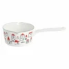 Yutaka Horo Plune Enameled Milk Pan House -GLOBALKITCHEN JAPAN Sales YJM 101