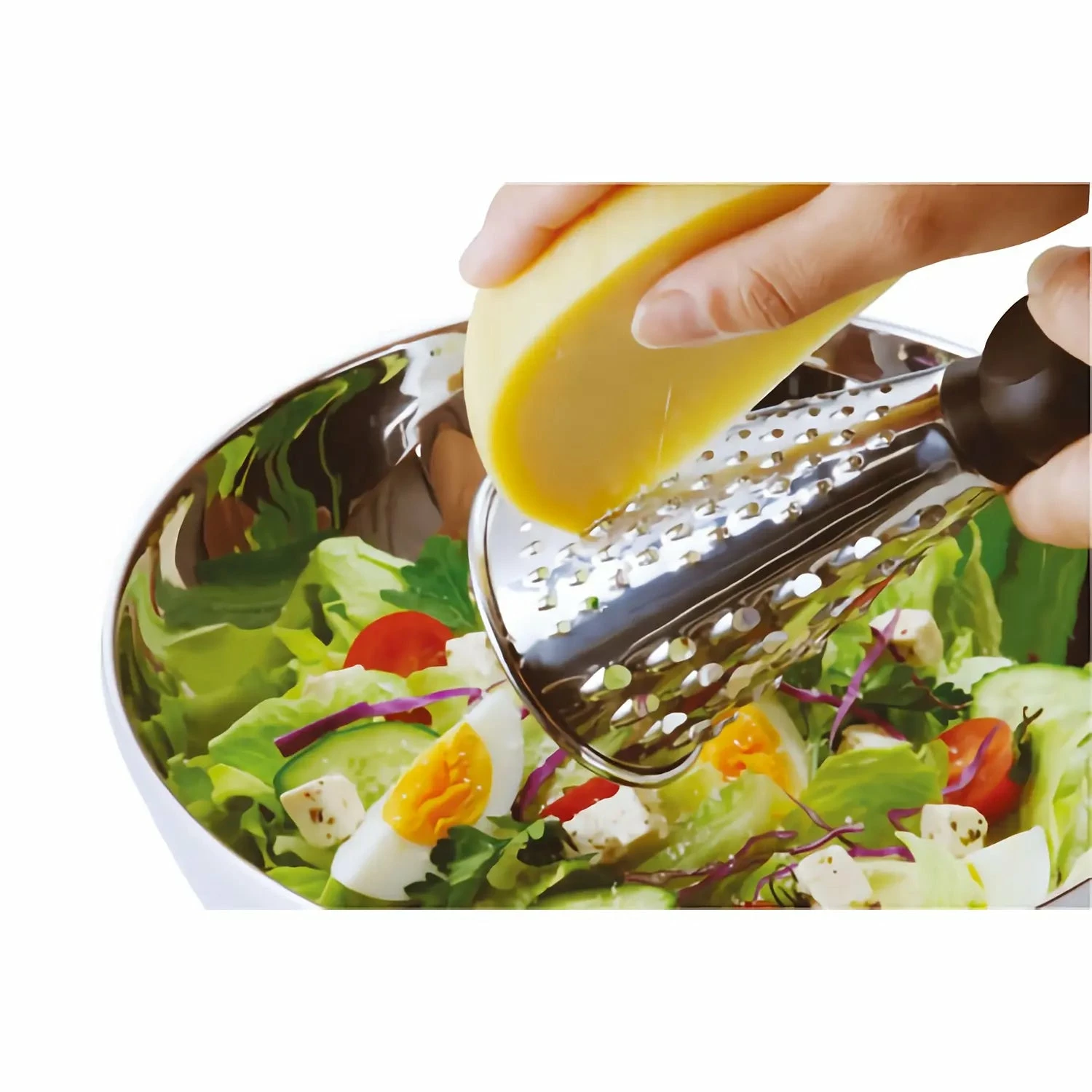 YUKIWA Stainless Steel Conical Cheese Grater 4 YUKIWA Stainless Steel Conical Cheese Grater - Image 2