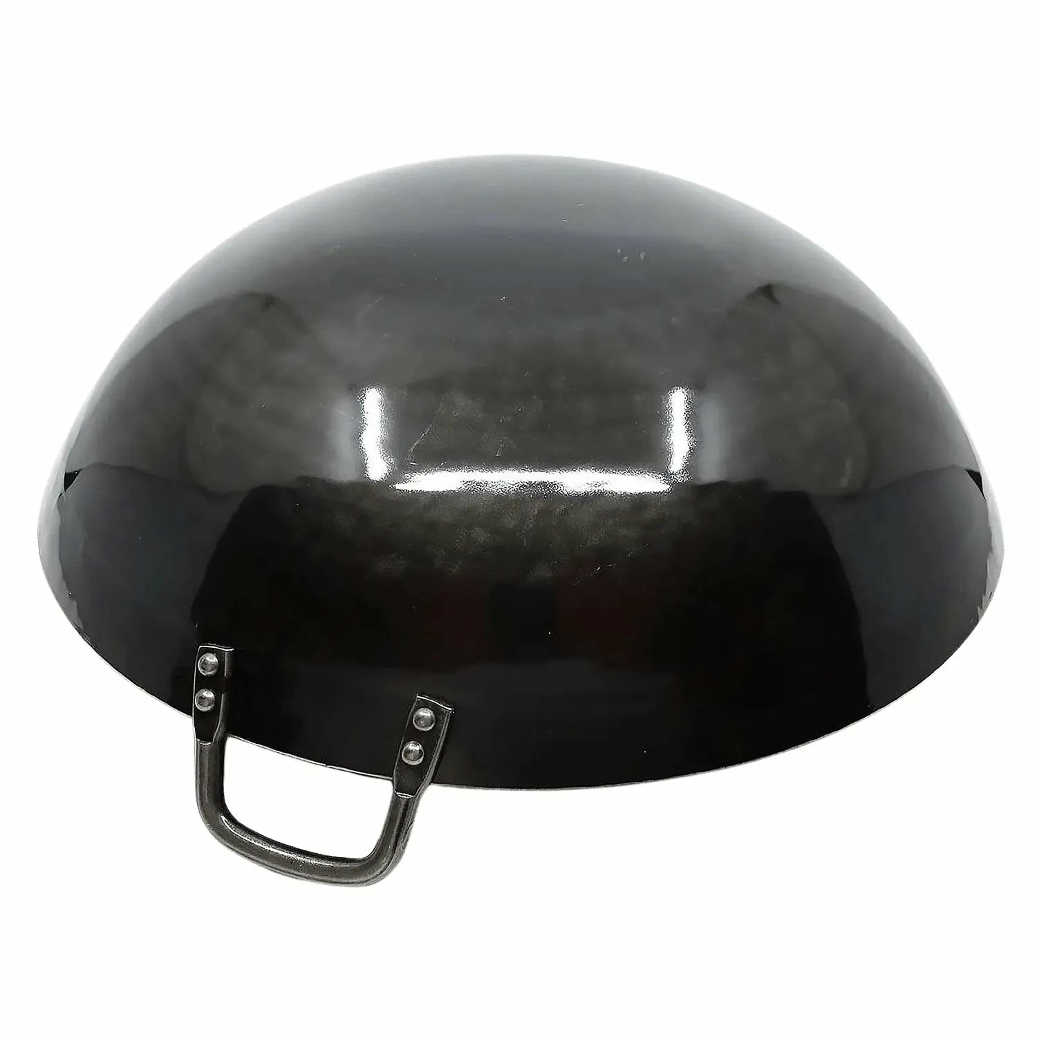 Yamada Hammered Iron Double-Handle Deep Wok (1.2mm Thickness) 4 Yamada Hammered Iron Double-Handle Deep Wok (1.2mm Thickness) - Image 2