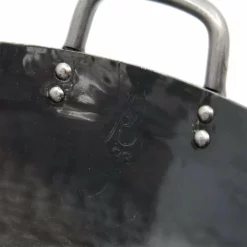 Yamada Hammered Iron Double-Handle Deep Wok (1.2mm Thickness) 9 Yamada Hammered Iron Double-Handle Deep Wok (1.2mm Thickness) -GLOBALKITCHEN JAPAN Sales YamadaHammeredIronDouble HandleDeepWok 1.2mmThickness 4